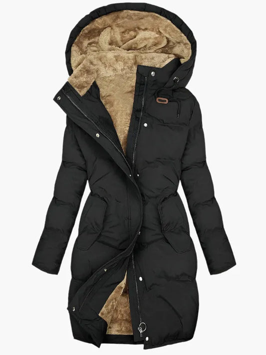 Women's Faux-Fur Hooded Winter Coat - view 2