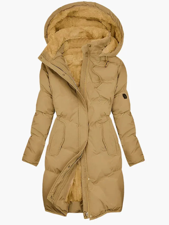 Women's Faux-Fur Hooded Winter Coat - view 3