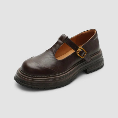 Black Chunky Platform Mary Janes
