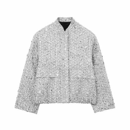 Party Jacket Gold Metallic - Silver