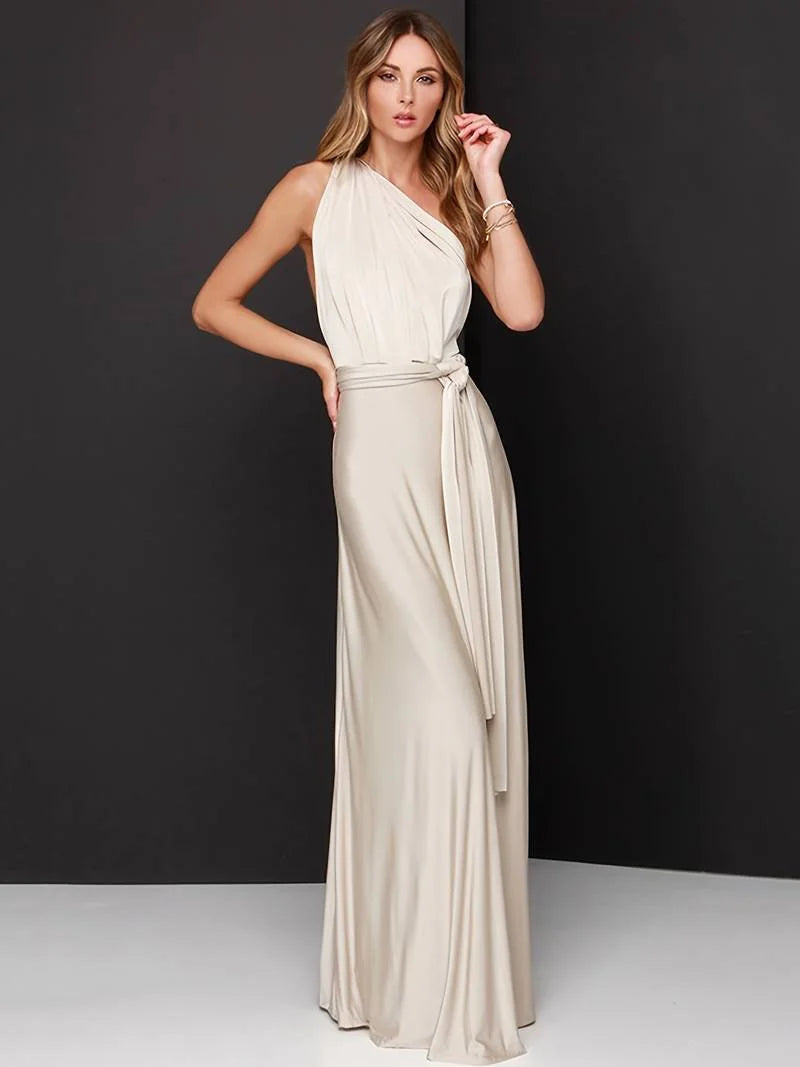 Wedding Guest Dress Black Backless Halter - Yellow
