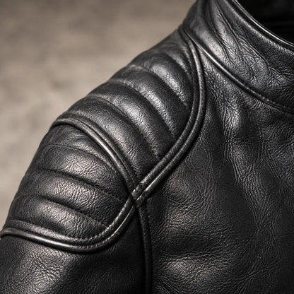 Men’s Biker Jacket Quilted Panels — competitor gallery view 8