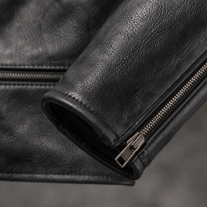 Men’s Biker Jacket Quilted Panels — competitor gallery view 12