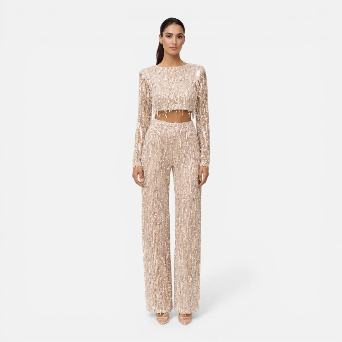 Sequin Pant Set Crop Top — competitor gallery view 8