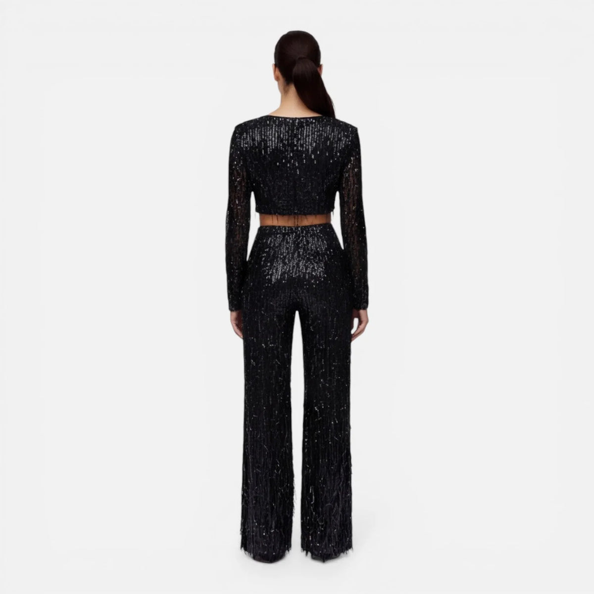 Sequin Pant Set Crop Top — competitor gallery view 12