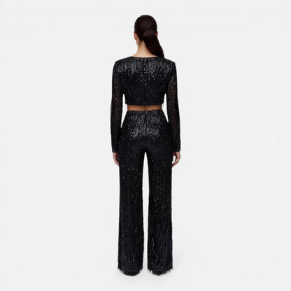 Sequin Pant Set Crop Top — competitor gallery view 12