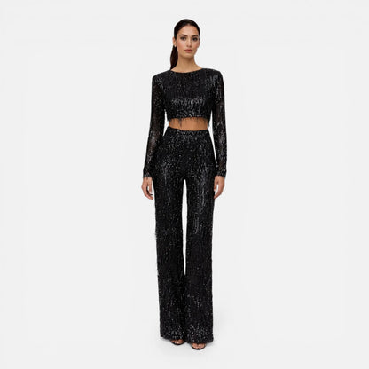Sequin Pant Set Crop Top — competitor gallery view 13