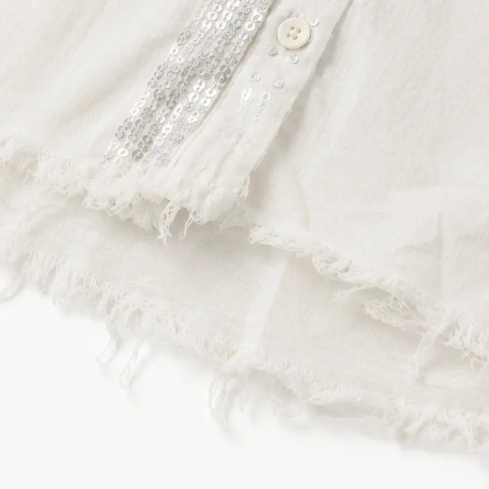 Sequin Pant Set Shirt Detail — competitor gallery view 8