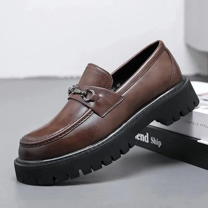 Men’s Loafers Brown Chunky Horsebit — Brown — view 1