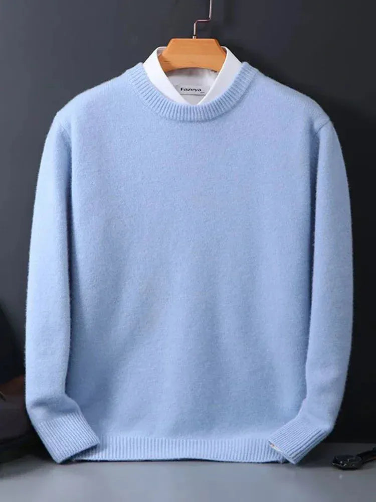 Men's Textured Crewneck Sweater - view 2