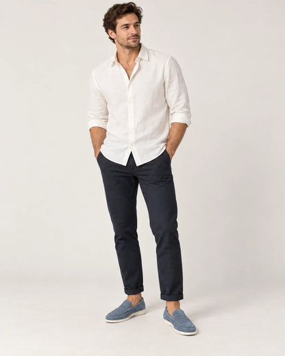 Ambrose - Men's Loafers in Light Blue
