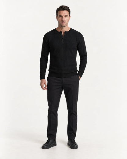 Caius - Men's Sweaters in Black