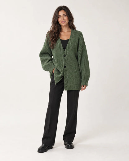 Sabine - Women's Cardigans in Green