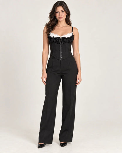 Delaney - Women's Tops in Black
