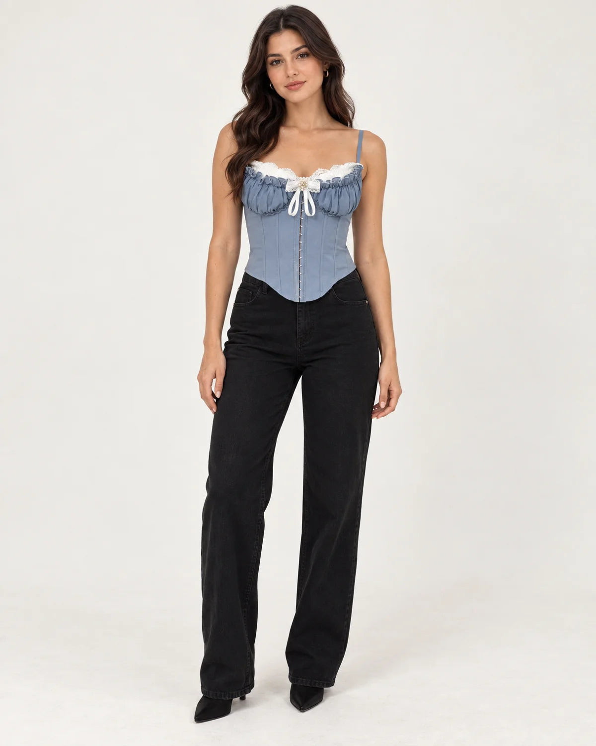 Delaney - Women's Tops in Blue