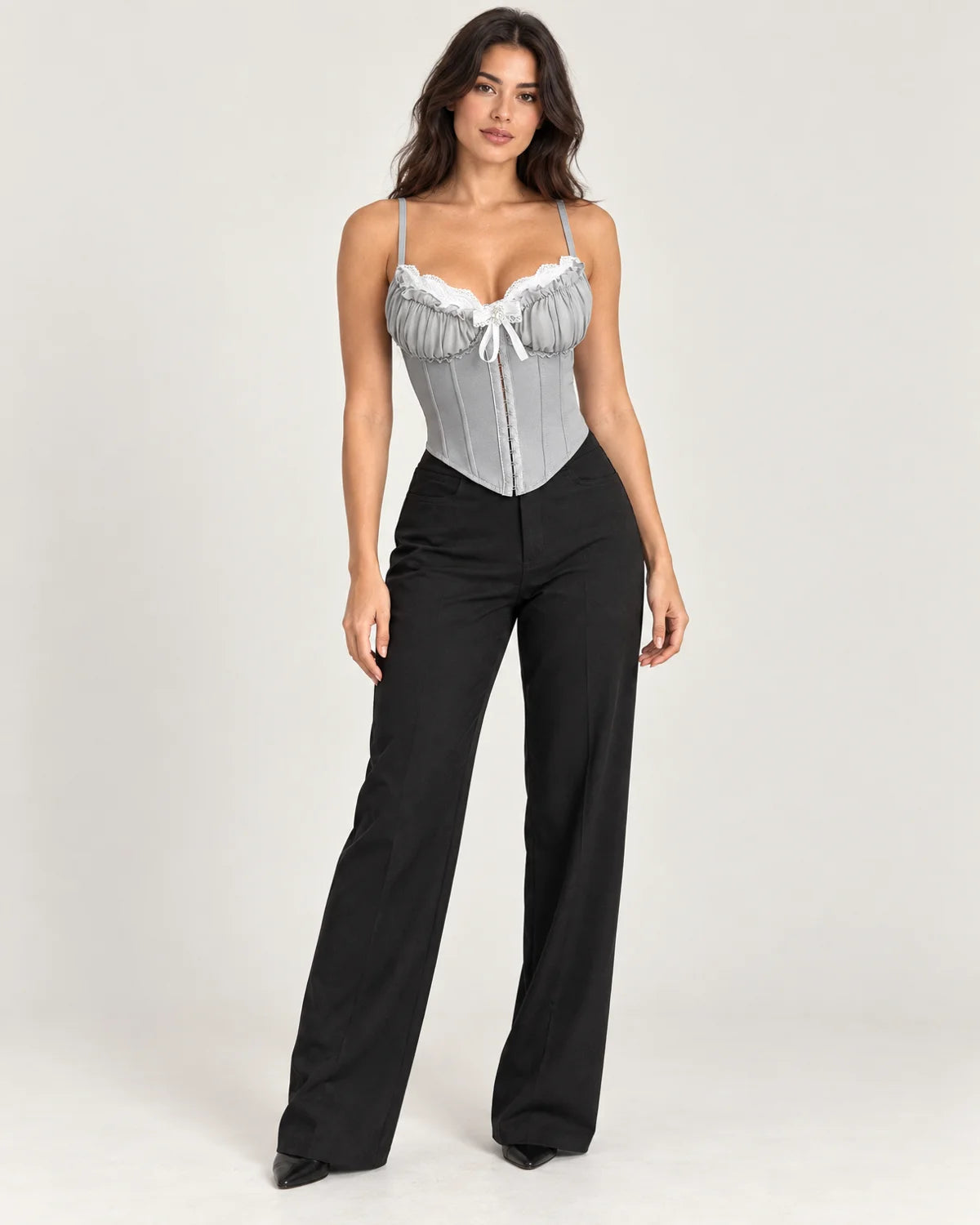 Delaney - Women's Tops in Gray