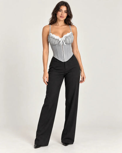 Delaney - Women's Tops in Gray