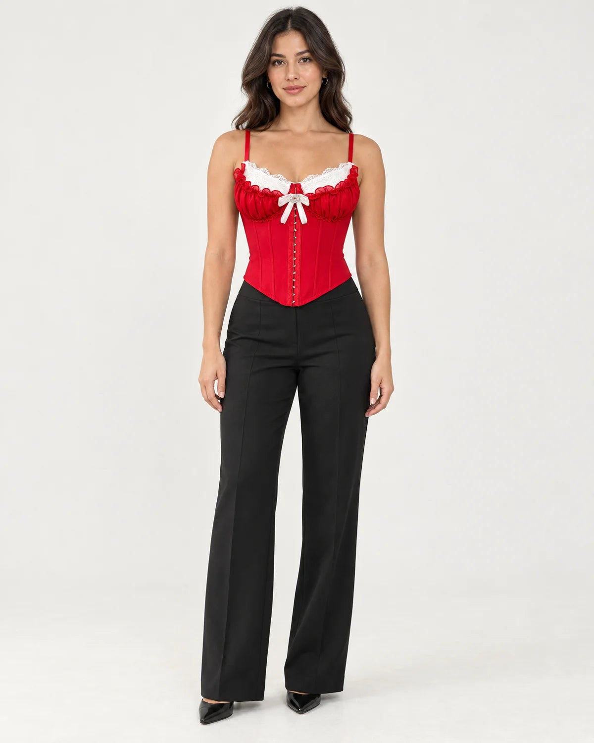 Delaney - Women's Tops in Red