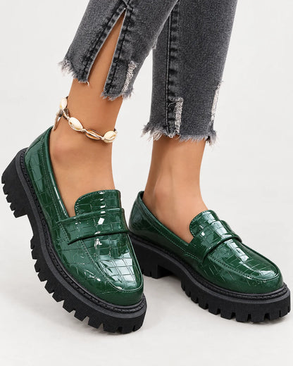 Marguerite - Women's Loafers in Green