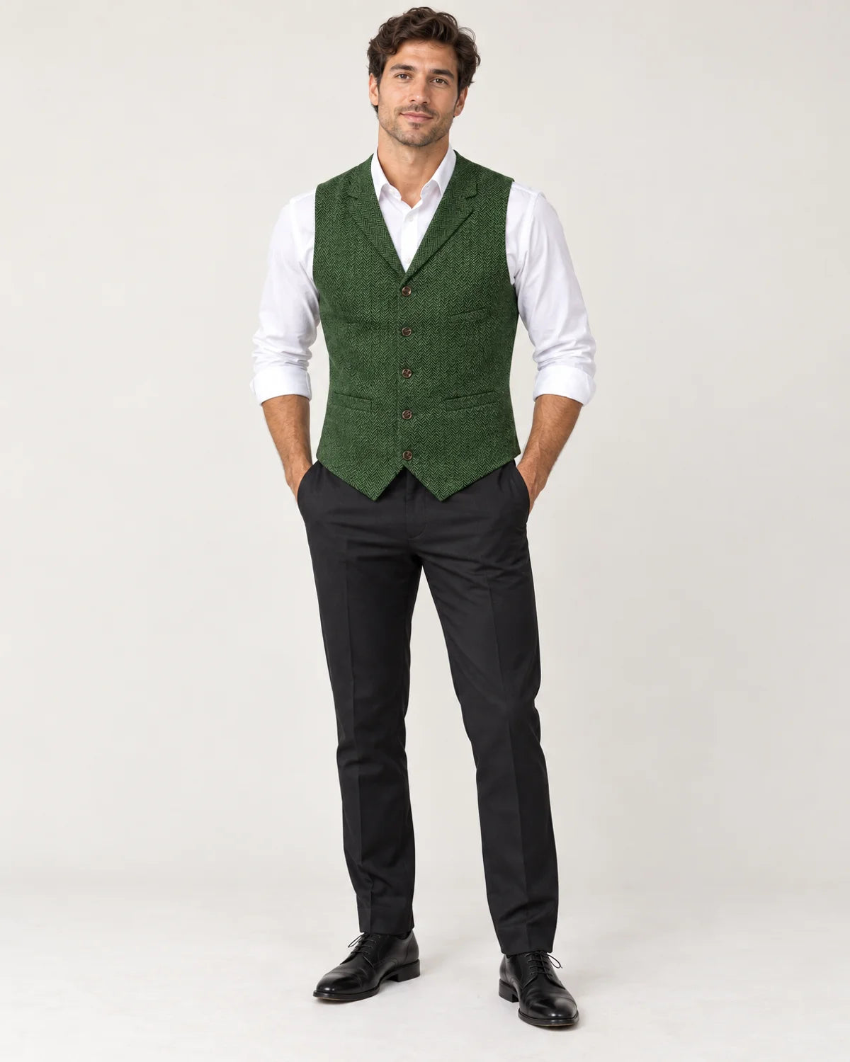 Fenwick - Men's Vests in Green