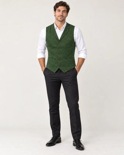 Fenwick - Men's Vests in Green