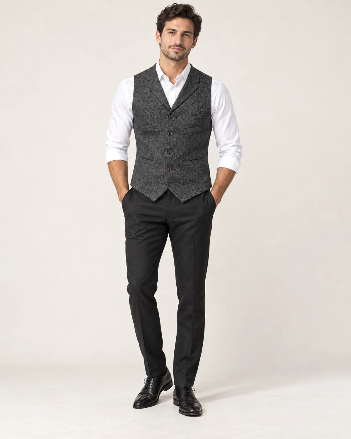 Fenwick - Men's Vests in Grey