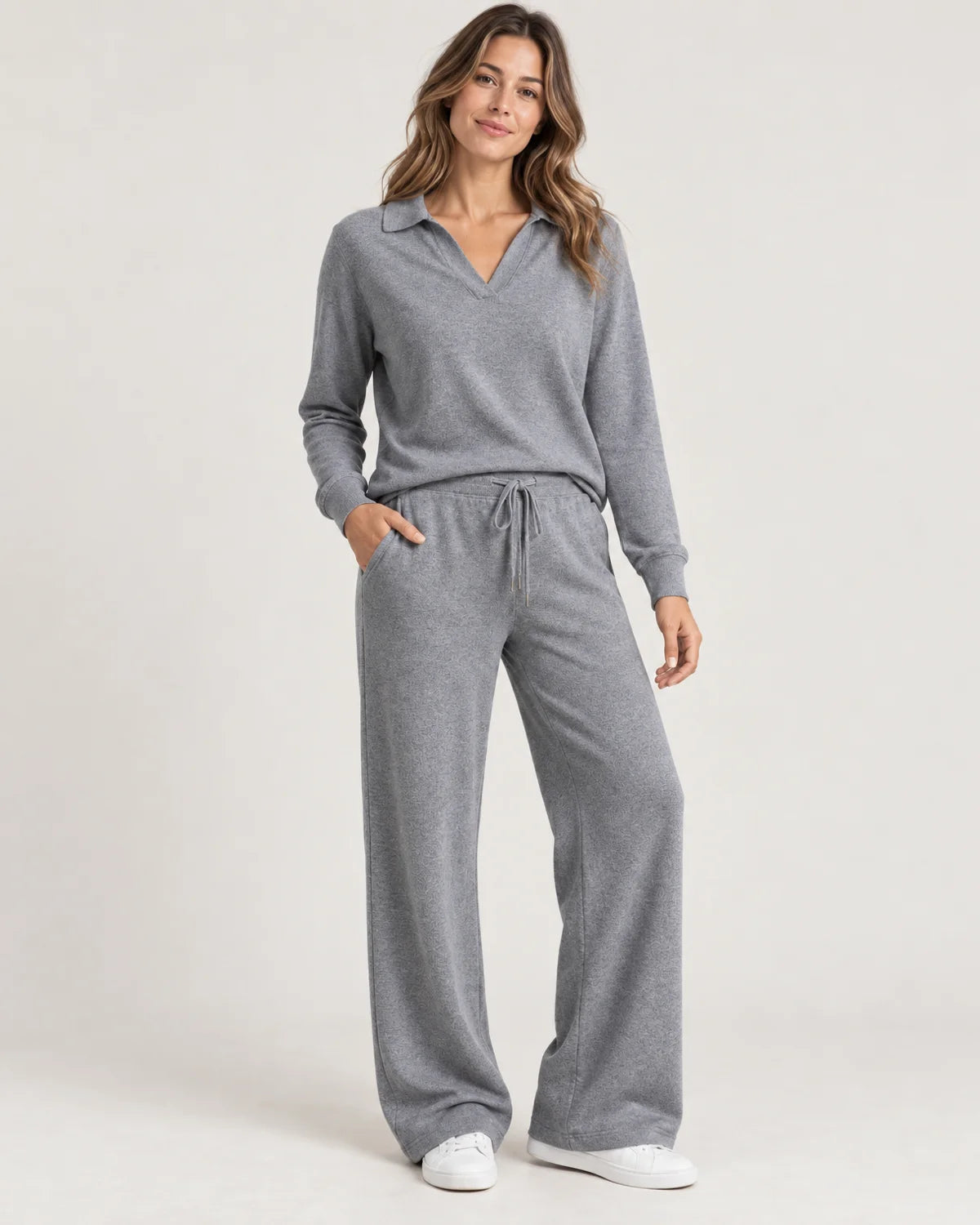 Iris - Women's Loungewear in Gray