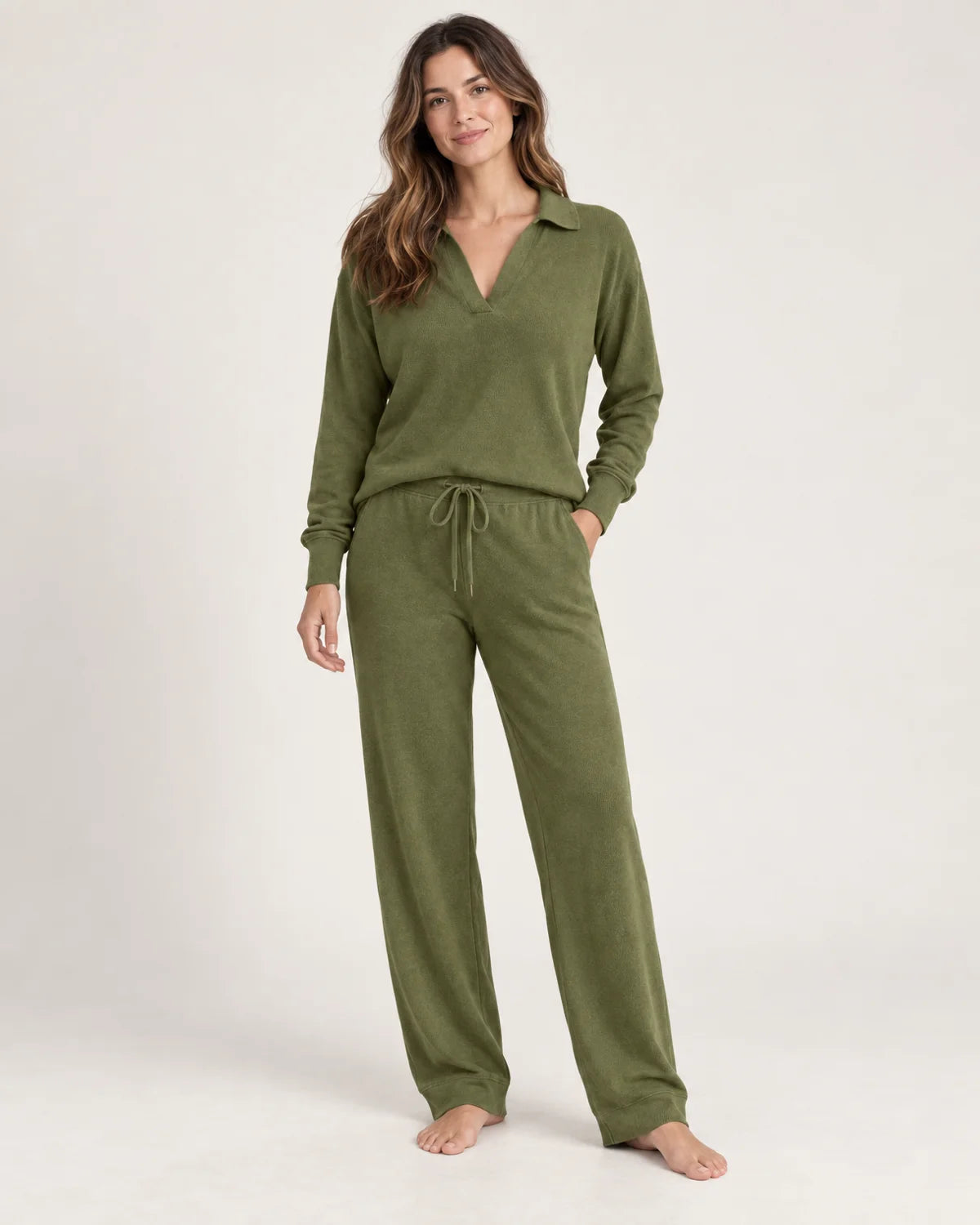 Iris - Women's Loungewear in Green