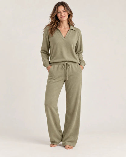 Iris - Women's Loungewear in Khaki