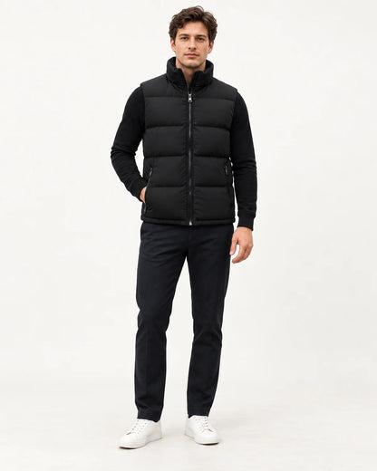 Linden - Men's Vests in Black