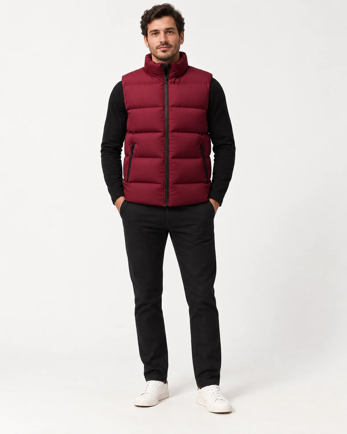 Linden - Men's Vests in Red