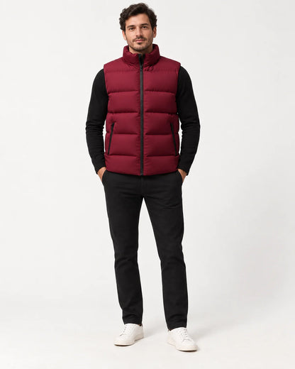Linden - Men's Vests in Red