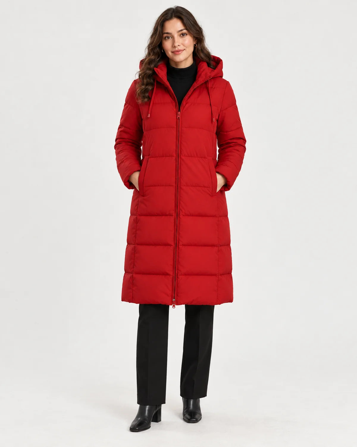 Marceline - Women's Coats in Red