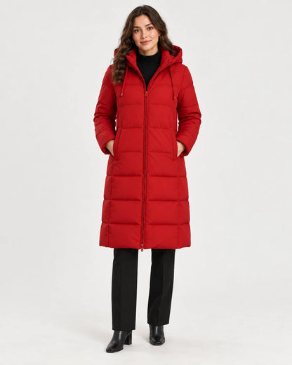 Marceline - Women's Coats in Red