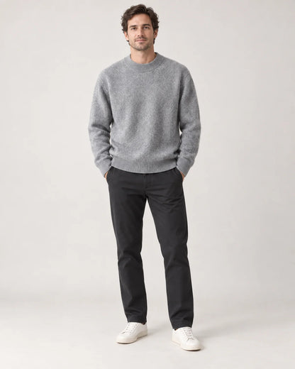 Lucian - Men's Sweaters in Grey