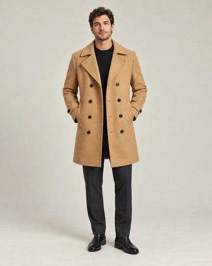 Merritt - Men's Coats in Camel