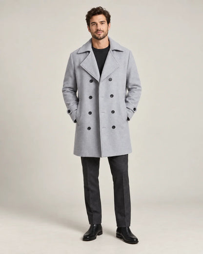 Merritt - Men's Coats in Light Grey