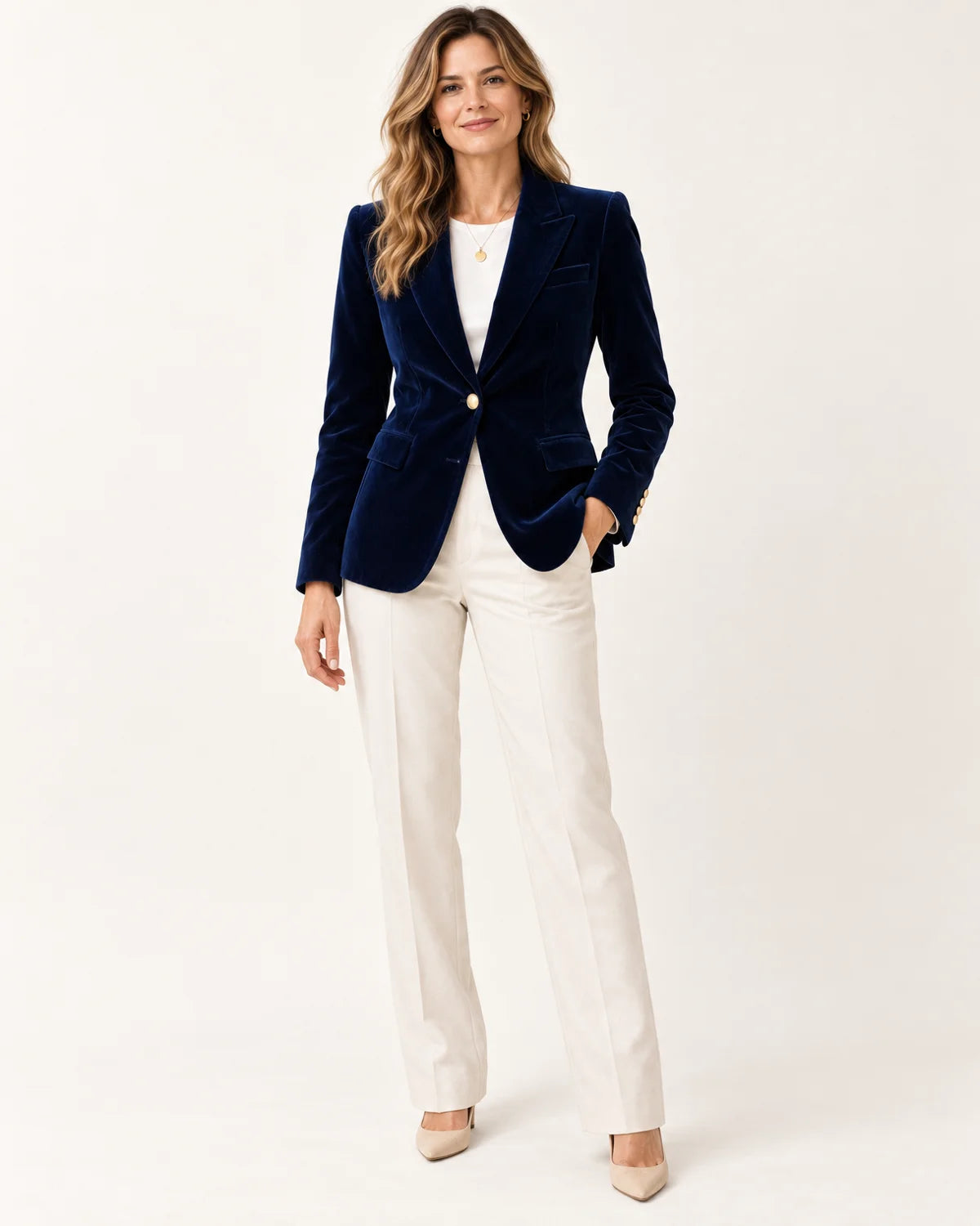 Cecile - Women's Blazers in Midnight Navy