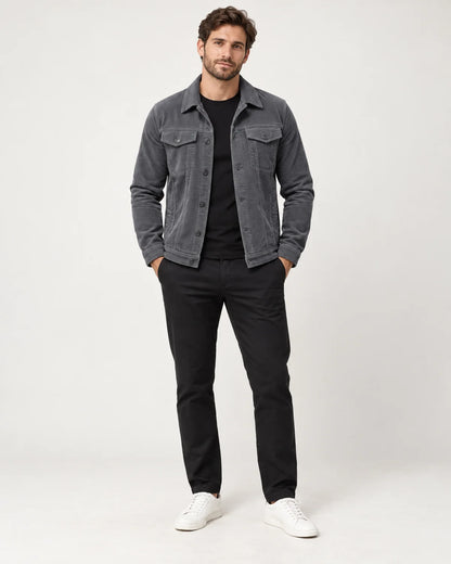 Torsten - Men's Jackets in Gray