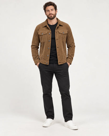 Torsten - Men's Jackets in Light Brown