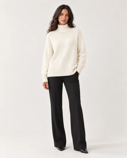 Adeline - Women's Sweaters in White