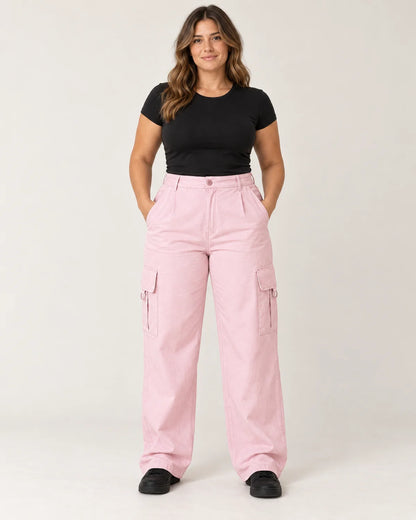 Waverly - Women's Pants in Blush Pink