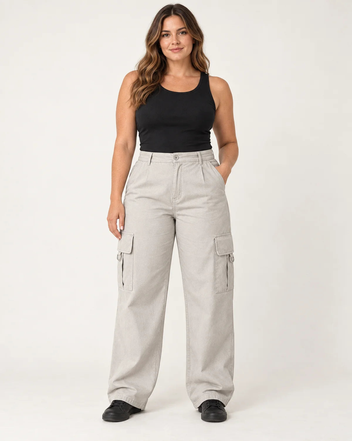 Waverly - Women's Pants in Light Gray