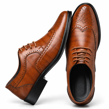 Barnaby - Men's Dress Shoes in Brown