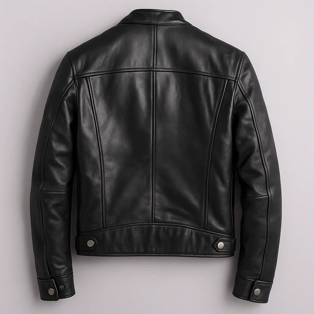 Men's Vintage Leather Jacket - view 5