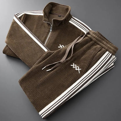 Men's Corduroy Two-Piece Tracksuit