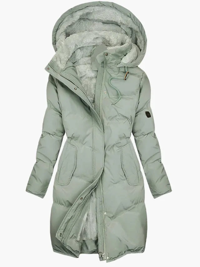 Women's Faux-Fur Hooded Winter Coat