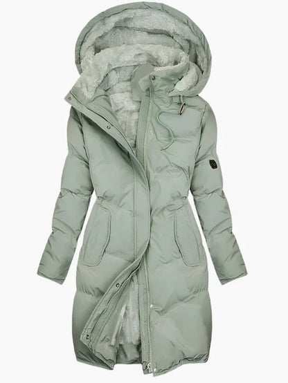 Women's Faux-Fur Hooded Winter Coat