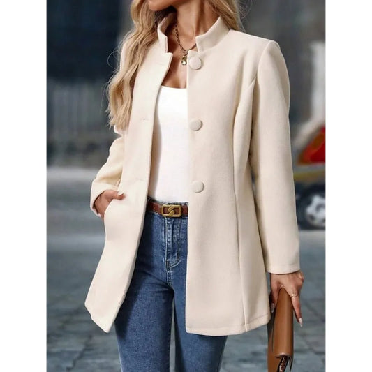 Women's Stand-Collar Trench Coat - view 2
