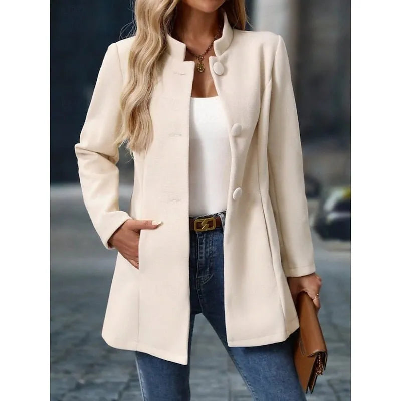 Women's Stand-Collar Trench Coat - view 5